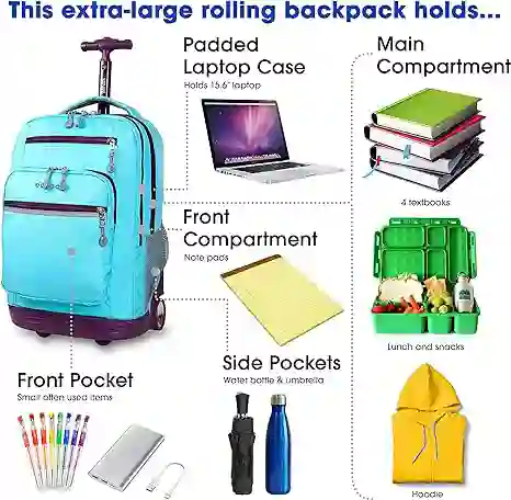 Rolling Backpacks for Travel
