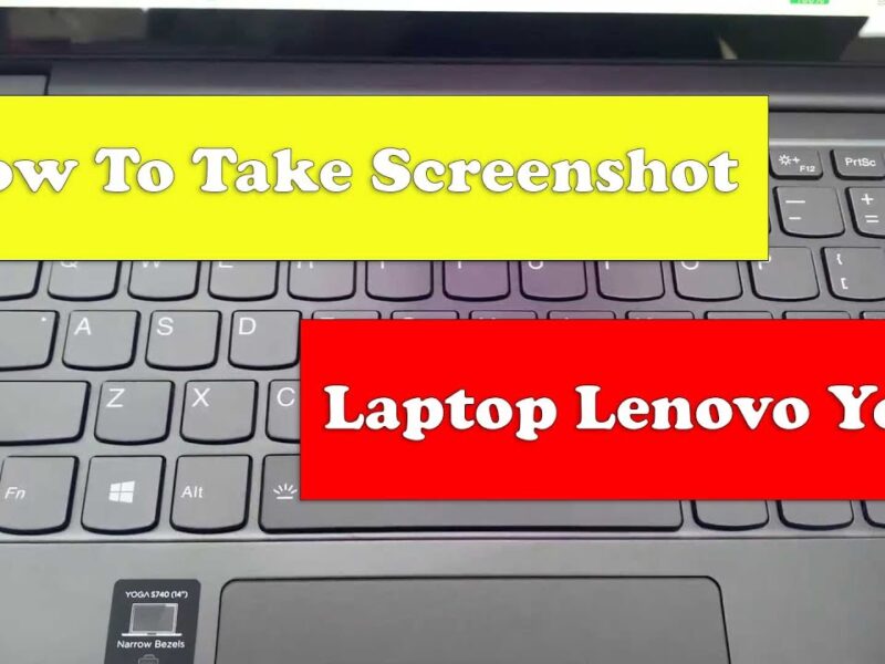 How to Screenshot on Lenovo Yoga